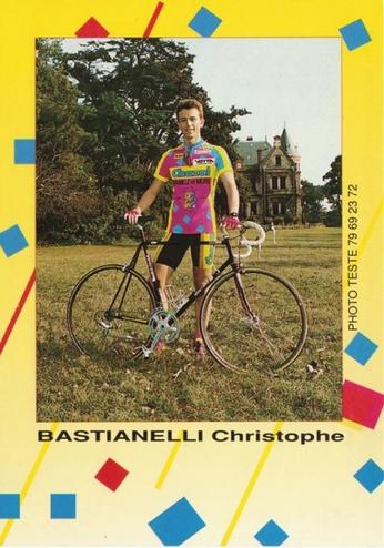 1992 Chazal-Vanille et Mûre-Vetta #NNO Christophe Bastianelli Front